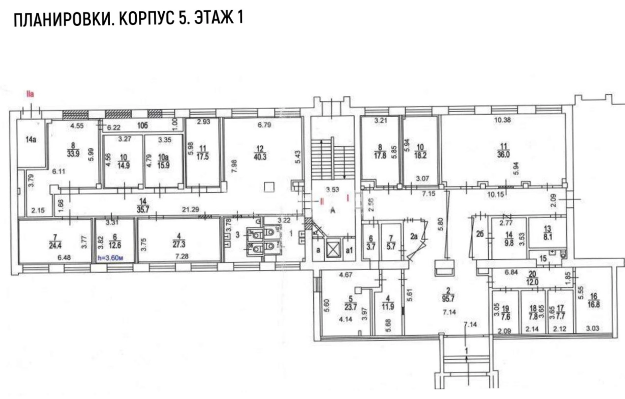 Здание целиком Кржижановского 29к5 площадью 2632 квадратных метров