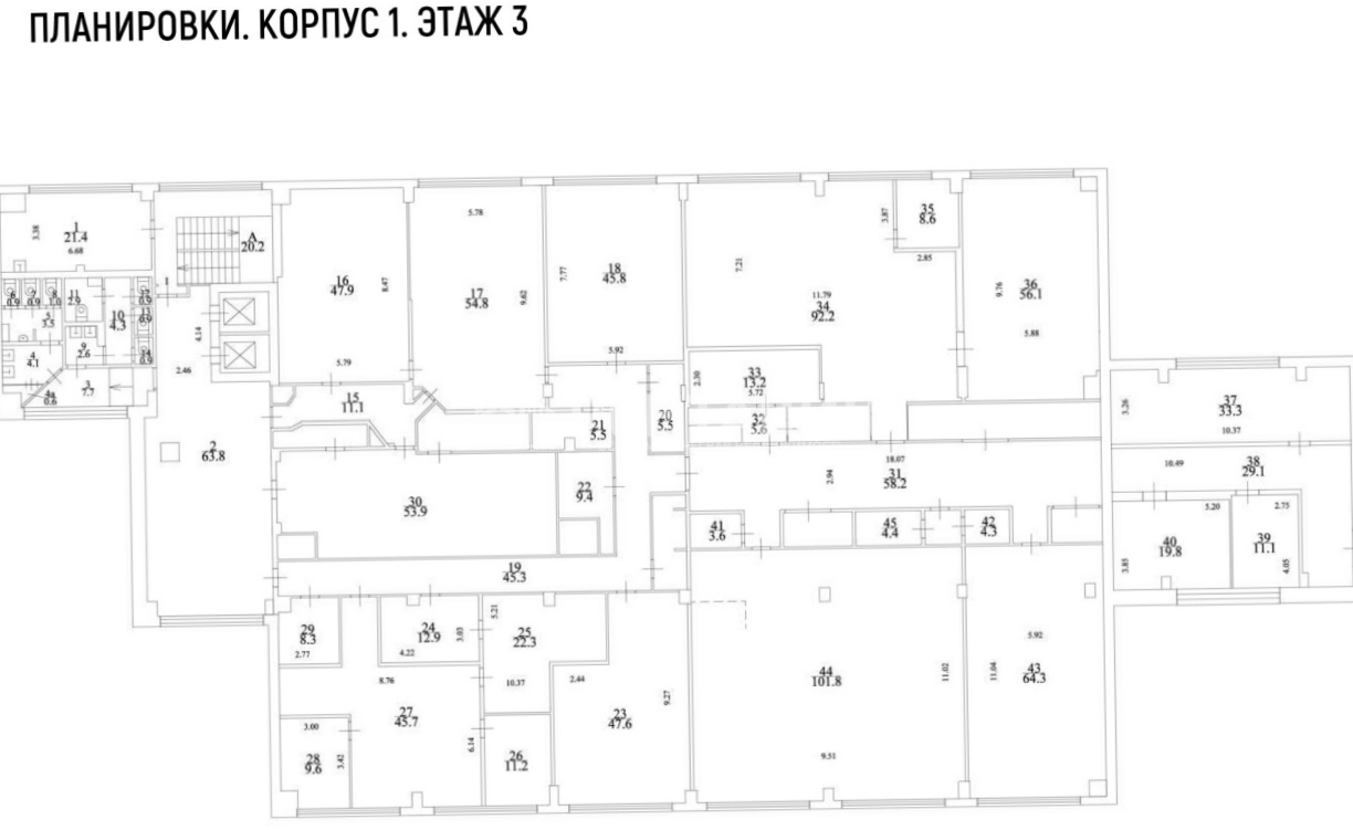 Здание целиком Кржижановского, 29к1 площадью 13230 квадратных метров