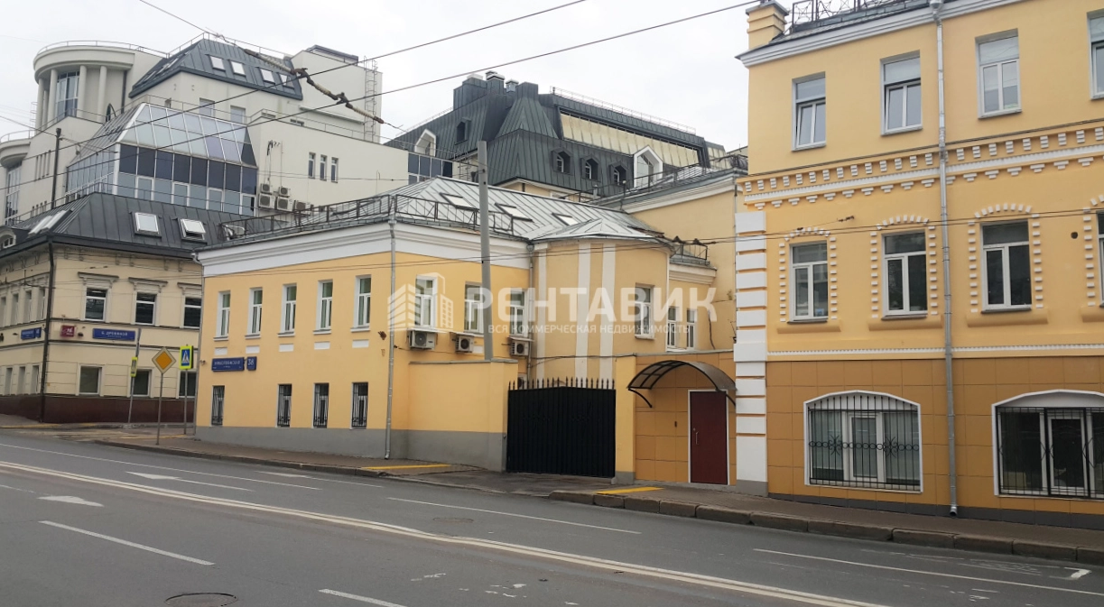 фасад дома, здание по адресу г Москва, ул Николоямская, д 38 стр 1