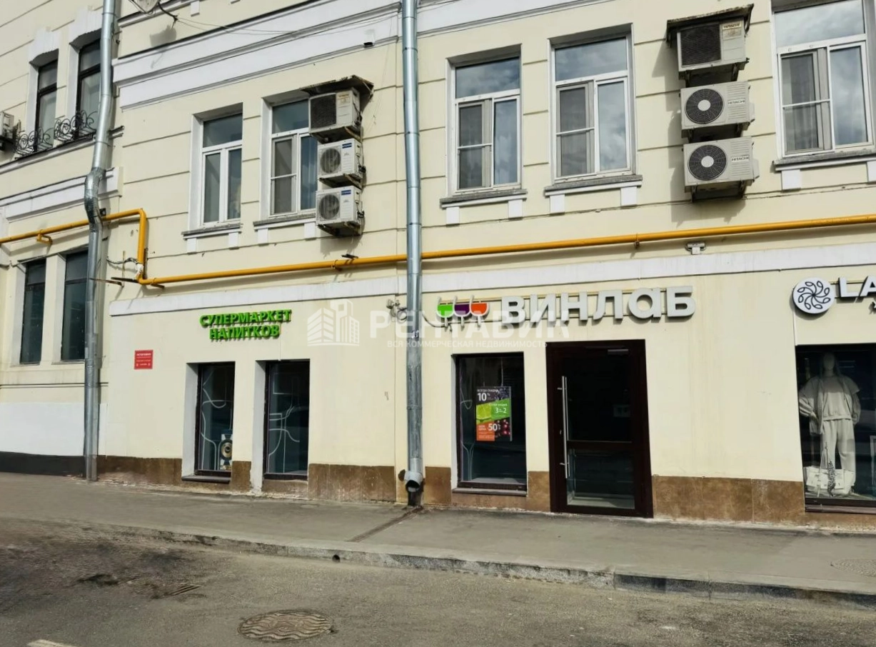 Торговая площадь Климентовский 6 площадью 113 квадратных метров