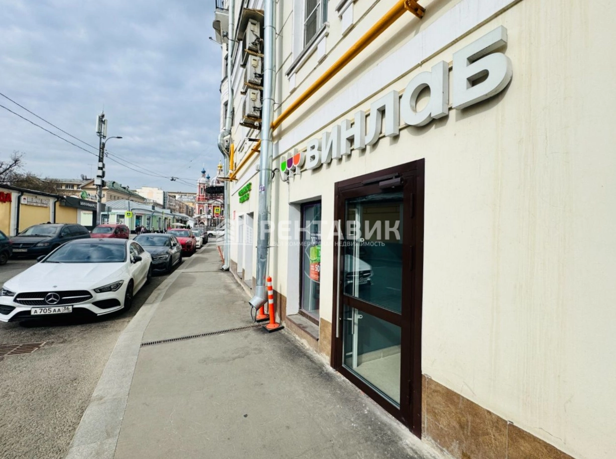 Торговая площадь Климентовский 6 площадью 113 квадратных метров