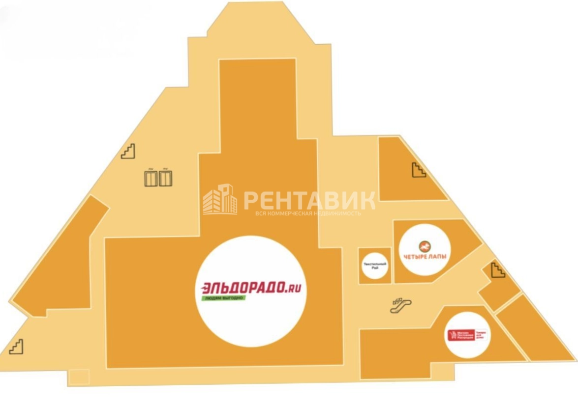 Здание целиком Звёздный площадью 14231 квадратных метров