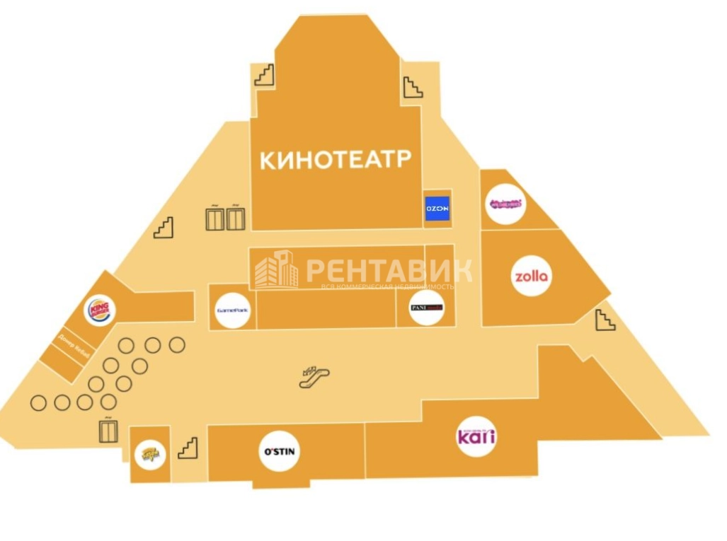 Здание целиком Звёздный площадью 14231 квадратных метров