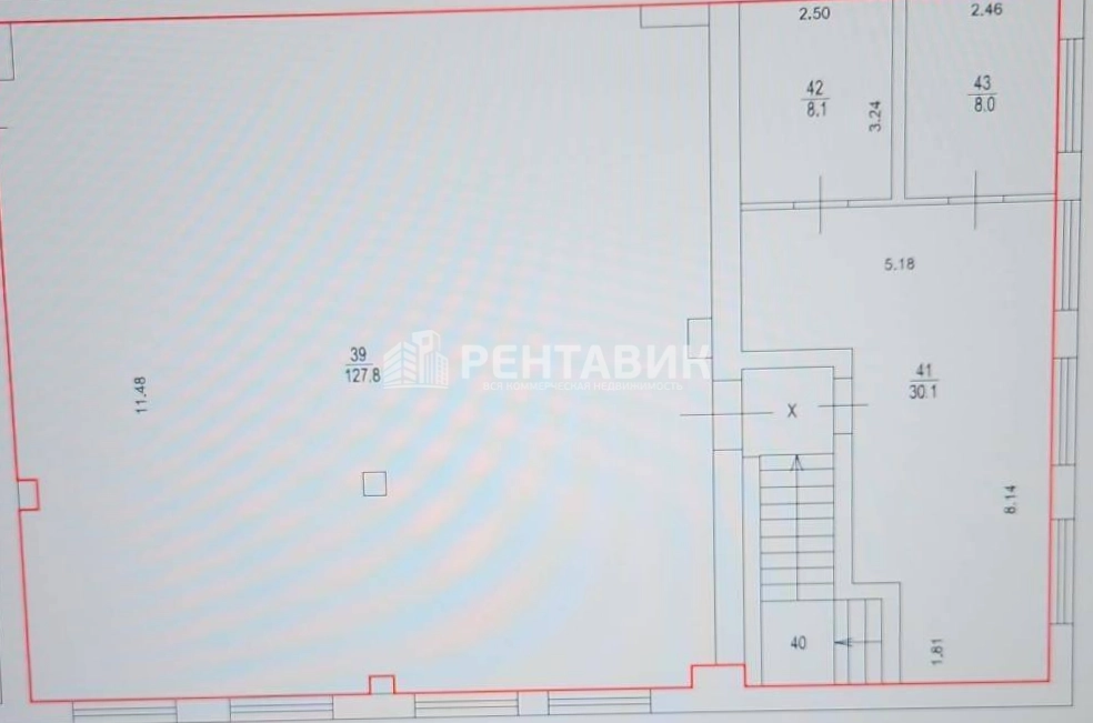 Помещение свободного назначения Космонавта Волкова, 10с1 площадью 370 квадратных метров