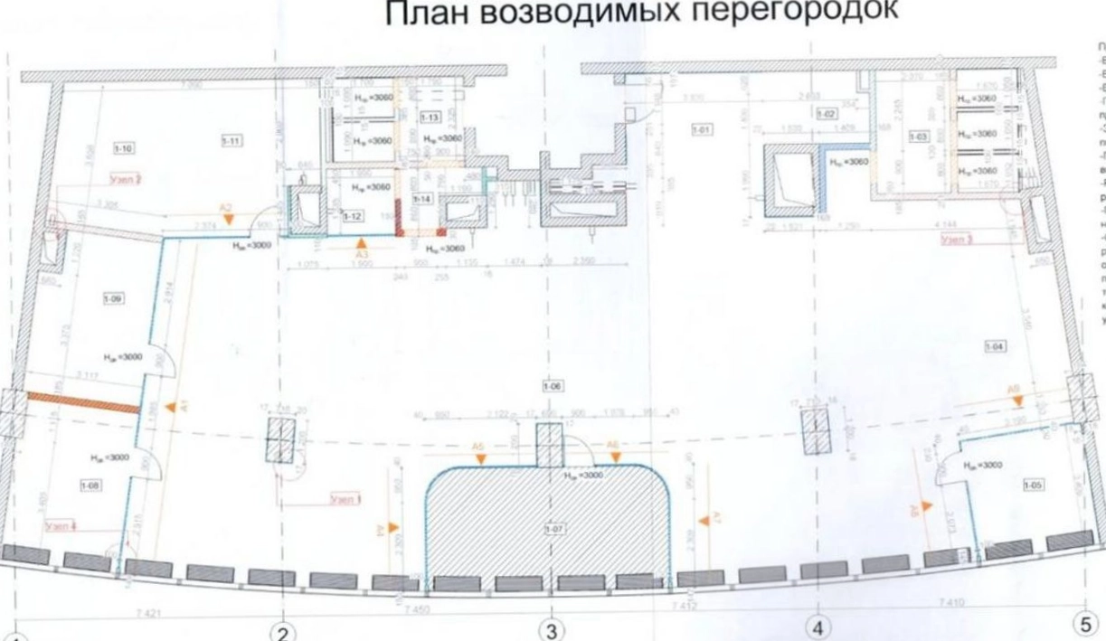 Офис Башня Федерация площадью 366 квадратных метров
