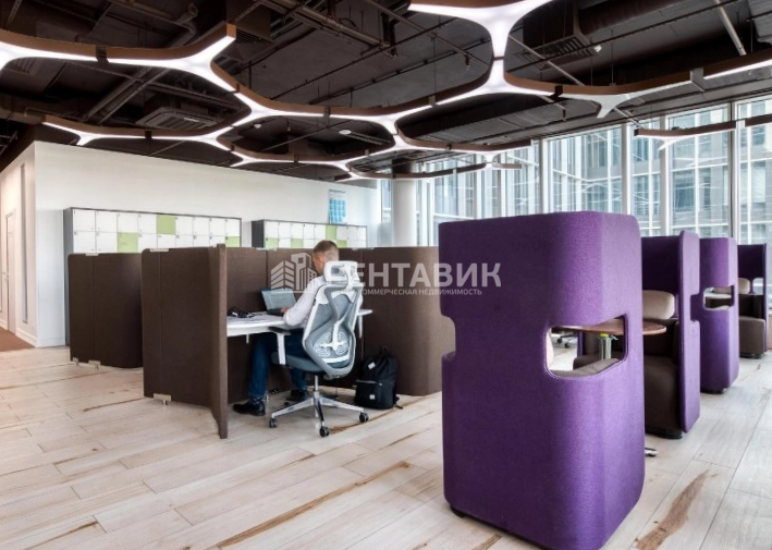 Офис Comcity, Фаза Альфа площадью 1228 квадратных метров
