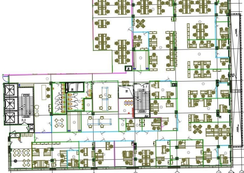 Офис Отрадное, строение 9 площадью 1449 квадратных метров