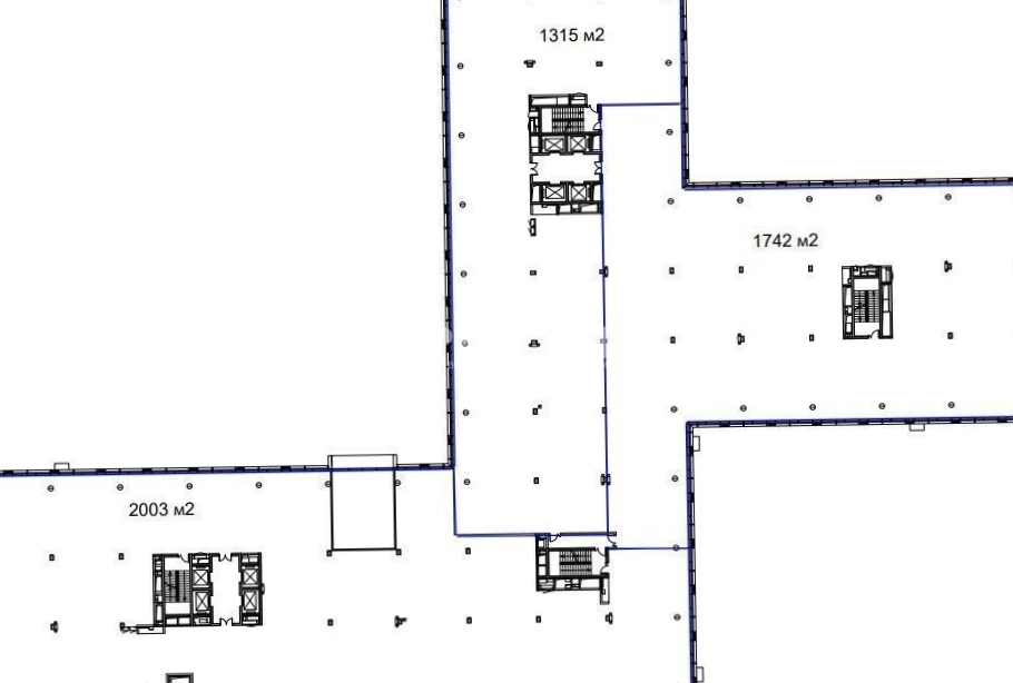 Офис Comcity, Фаза Браво площадью 1315 квадратных метров