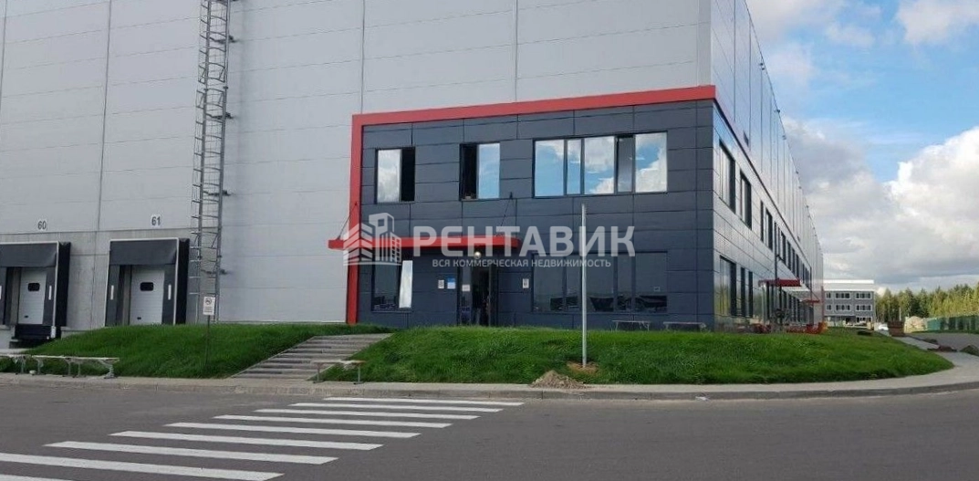фасад дома, здание по адресу г Санкт-Петербург, поселок Шушары, Московское шоссе, д 143 стр 1