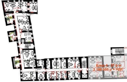 Офис Столешники площадью 120.9 квадратных метров