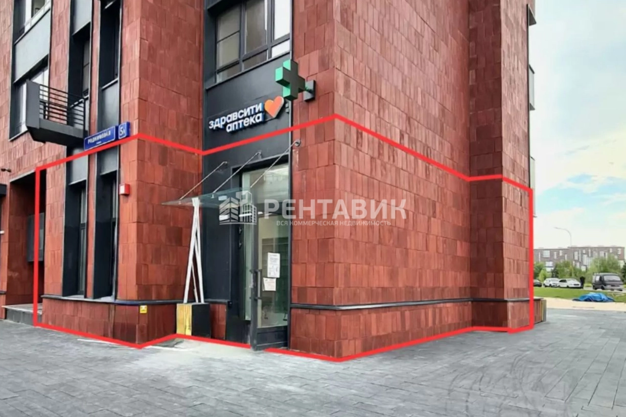 Торговая площадь Родниковая 5А площадью 164 квадратных метров