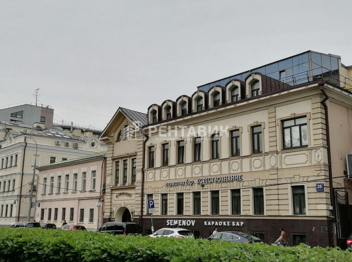 Здание Цветной 26 по адресу г Москва, Цветной б-р, д 26 стр 1