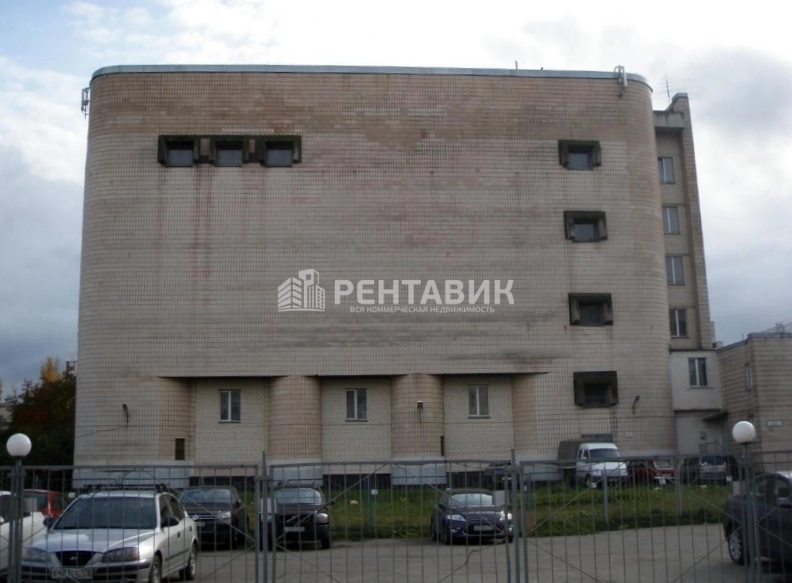 фасад дома, здание по адресу г Санкт-Петербург, ул Бурцева, д 21