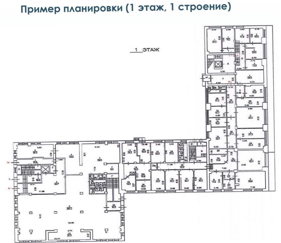 Здание целиком Басманный парк площадью 14519.7 квадратных метров