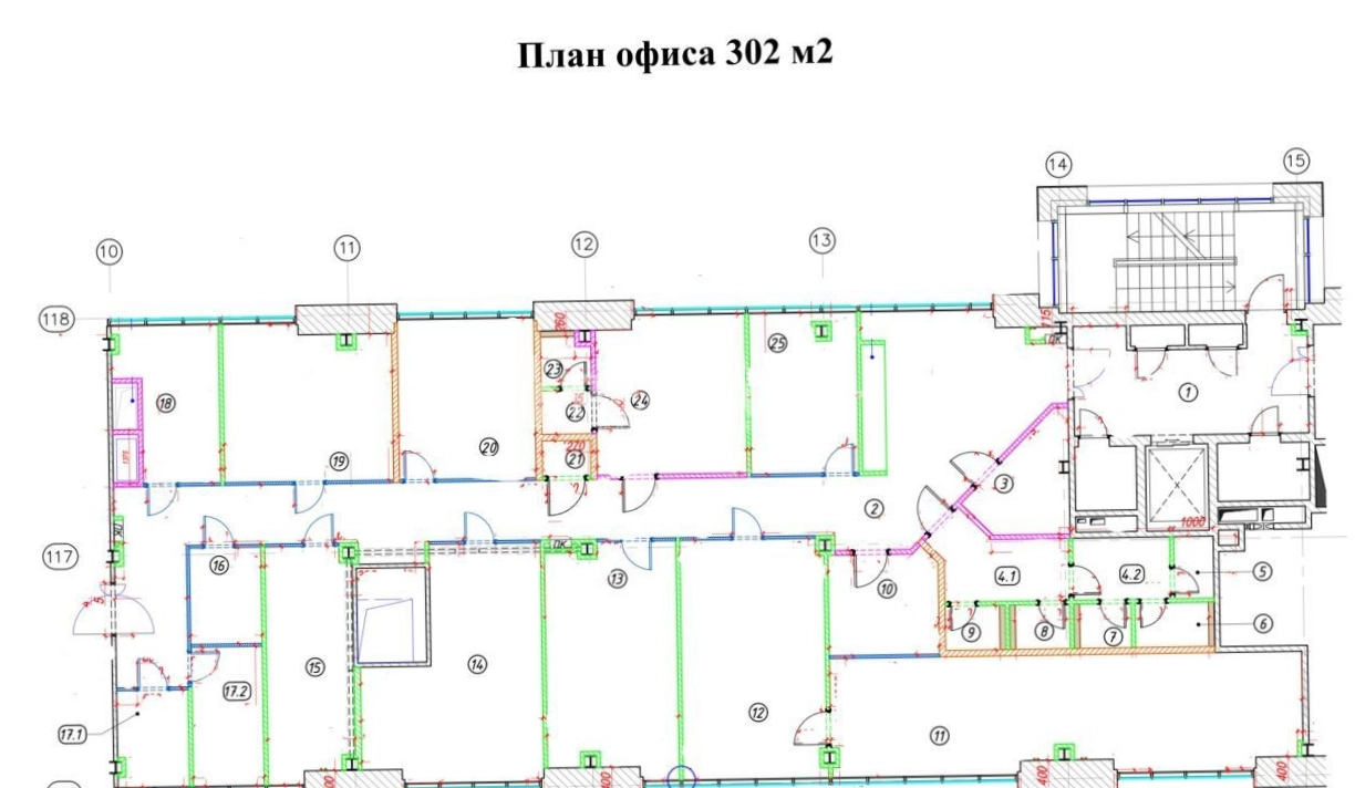 Офис Neo Geo / Нео Гео площадью 969 квадратных метров