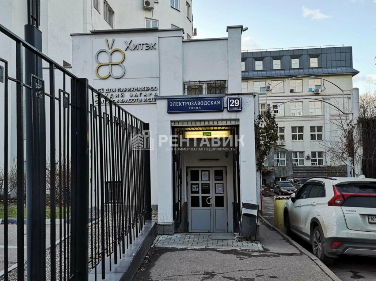 фасад дома, здание по адресу г Москва, ул Электрозаводская, д 29 стр 1 