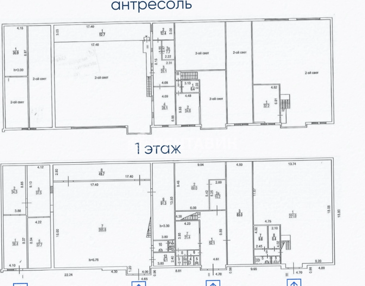 Склад 4-й Рощинский, 20с11 площадью 1251.4 квадратных метров