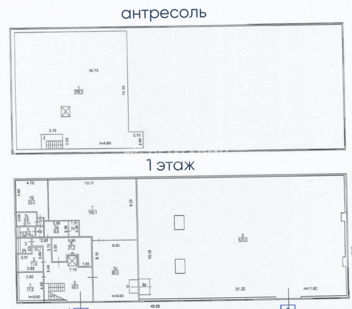 Склад 4-й Рощинский, 20с12 площадью 1177 квадратных метров