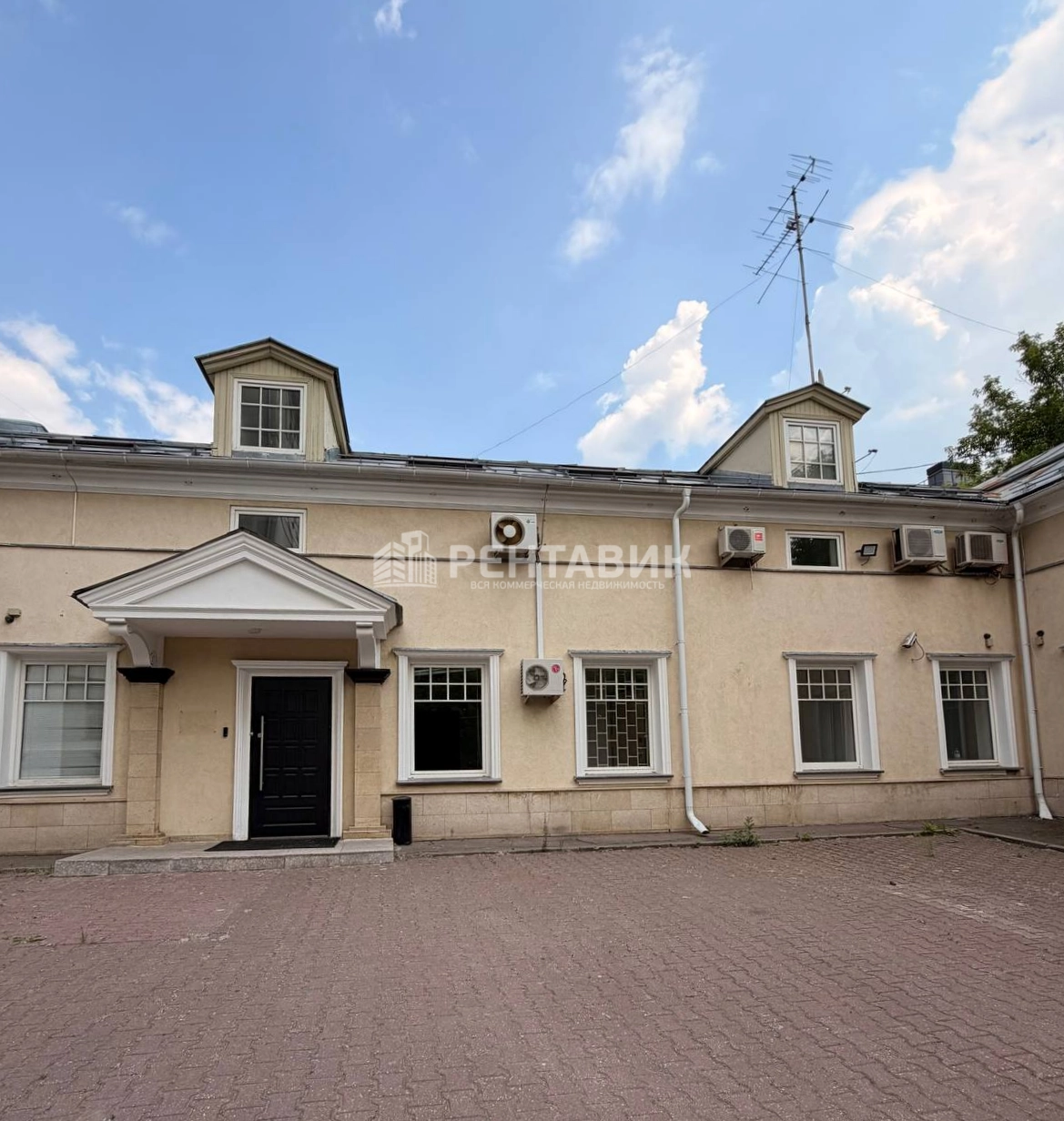 фасад дома, здание по адресу г Москва, ул Гончарная, д 12 стр 8