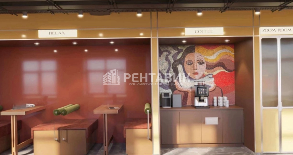 Офис Октябрьская, 34к6А площадью 745 квадратных метров