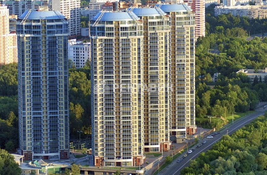 фасад дома, здание по адресу г Москва, ул Нежинская, д 1 к 2