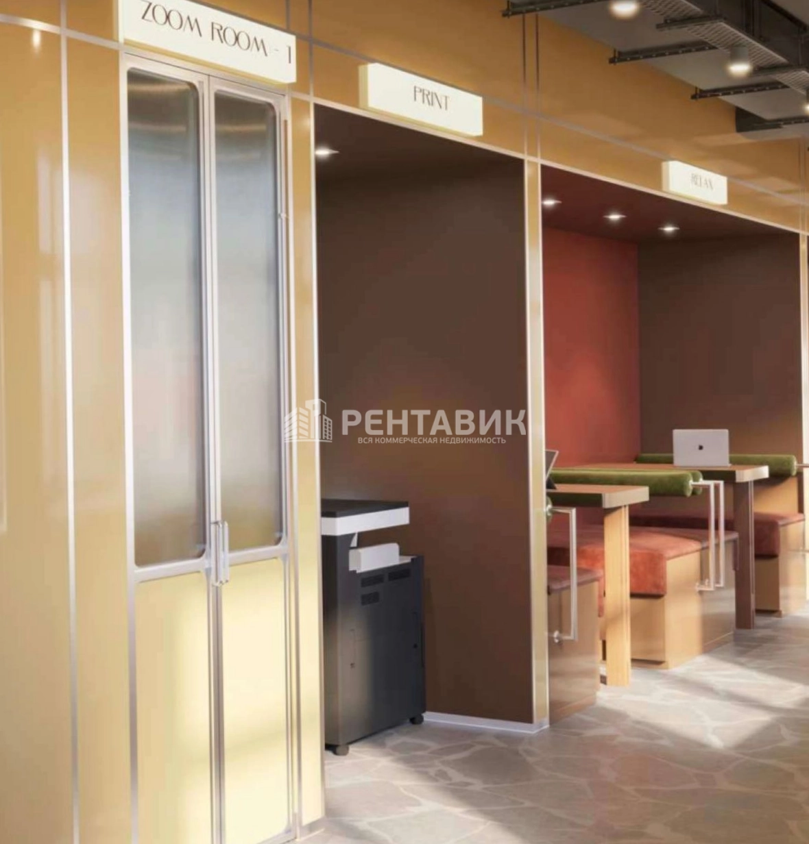 Офис Октябрьская, 34к6А площадью 90 квадратных метров