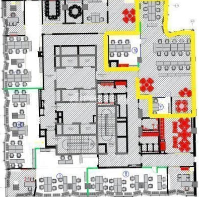 Офис Искра Парк площадью 280.83 квадратных метров
