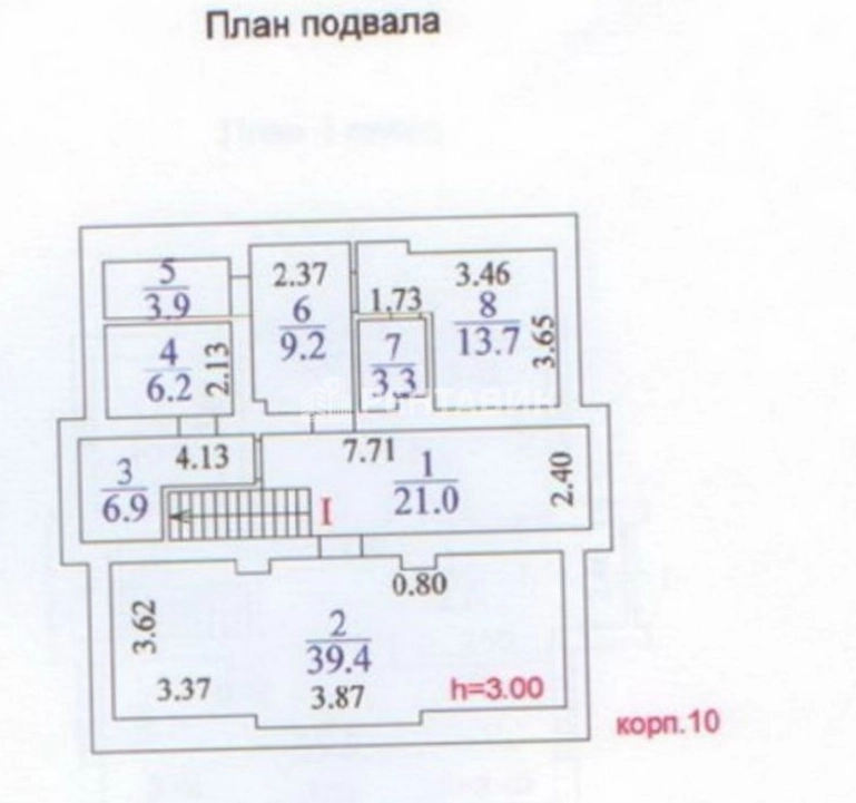 Здание целиком Ленинградский проспект, 37к10 площадью 428 квадратных метров