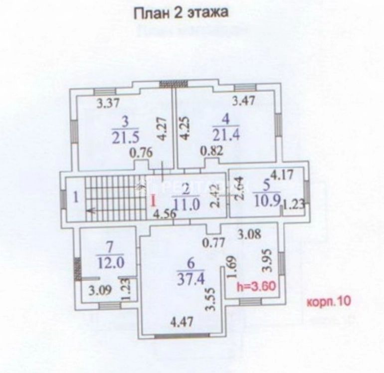 Здание целиком Ленинградский проспект, 37к10 площадью 428 квадратных метров