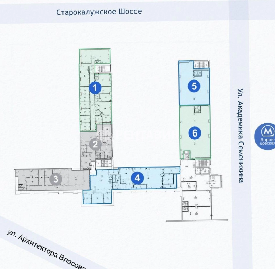 Офис Валлекс площадью 323.7 квадратных метров