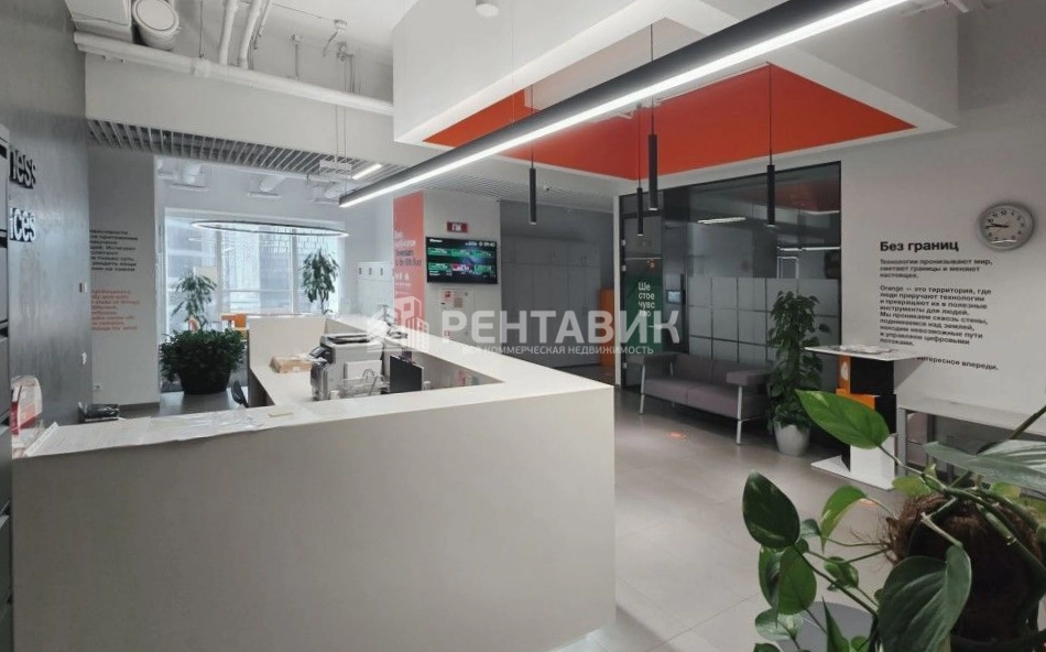 Офис Меркурий Тауэр площадью 2832 квадратных метров