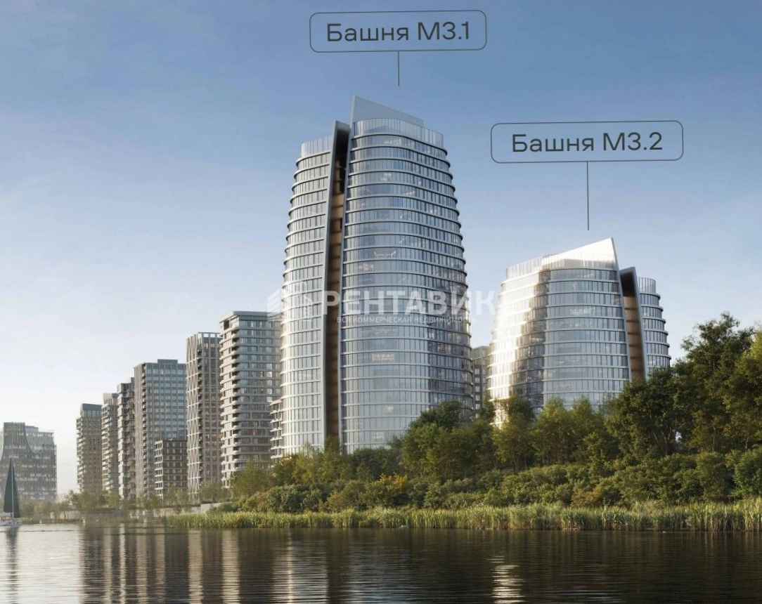 Здание STONE Мневники 3, Башня М3.2 по адресу г Москва, ул Нижние Мнёвники, д 3 стр 2