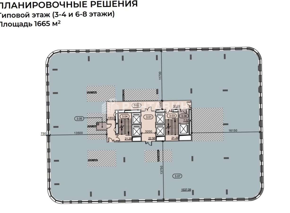 Здание целиком ПЛЭЙН площадью 15984 квадратных метров