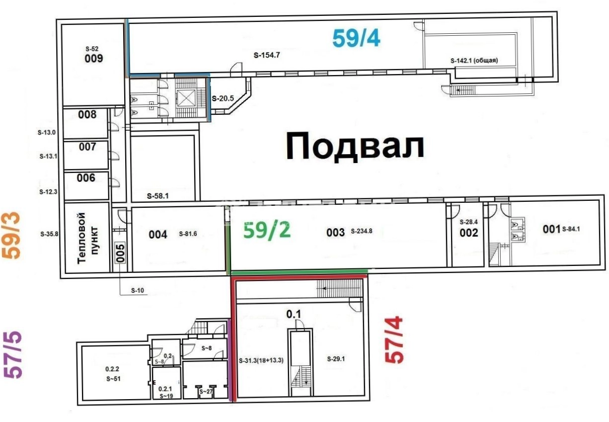 Здание целиком Лесная 59с2 площадью 5173 квадратных метров