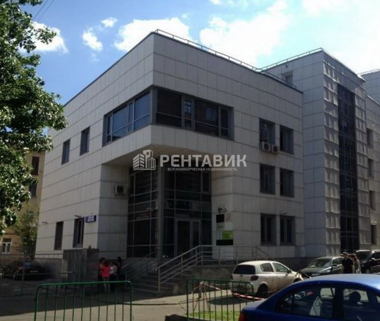 фасад дома, здание по адресу г Москва, Весковский пер, д 3