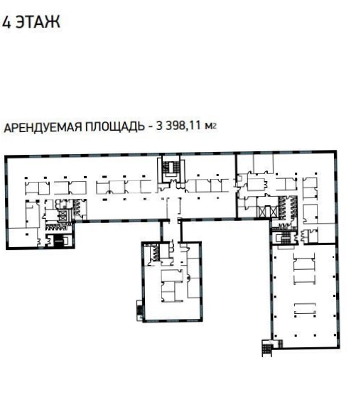 Офис Рассвет, строение 14 площадью 5400 квадратных метров