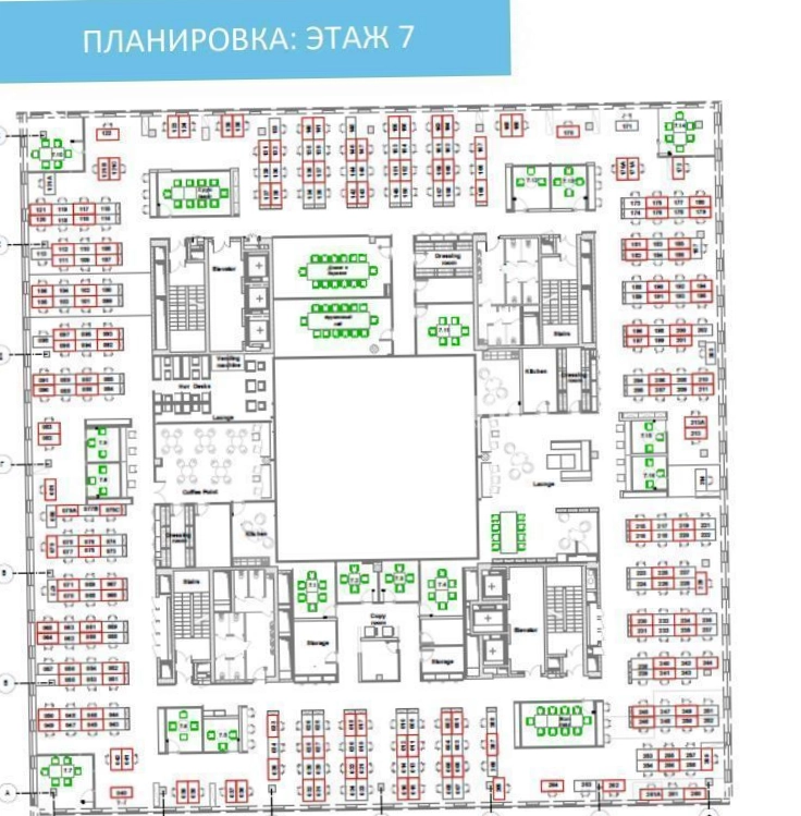 Офис Алкон I. Корпус 4 площадью 5592.9 квадратных метров