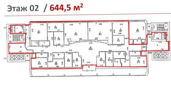 Офис Пресненский, 14 площадью 4620.8 квадратных метров