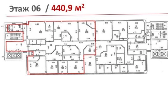 Офис Пресненский, 14 площадью 4620.8 квадратных метров