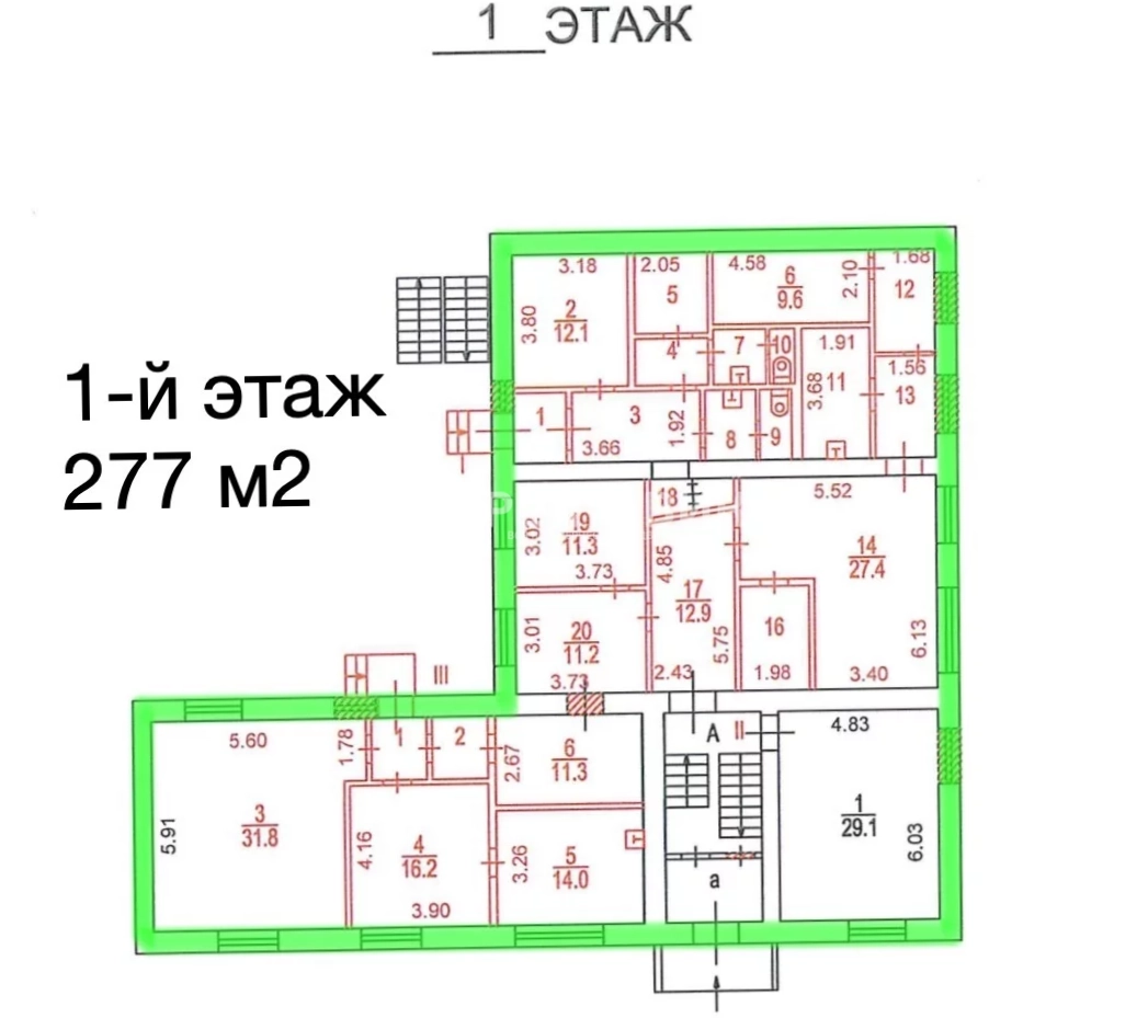 Здание целиком Рабочая 91с2 площадью 1054 квадратных метров