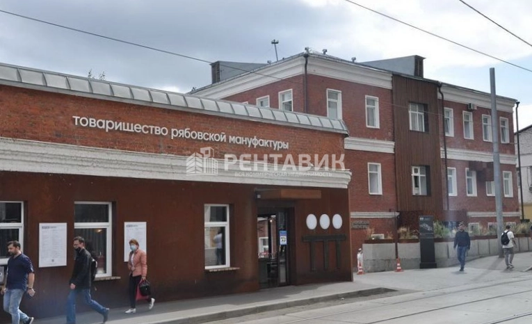 Здание Рябовская мануфактура, строение 7 по адресу г Москва, Большой Староданиловский пер, д 2 стр 7