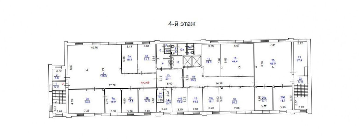 Здание целиком Coldy plaza площадью 3311 квадратных метров