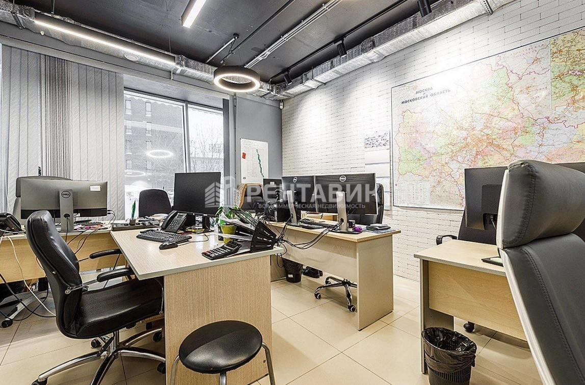 Офис Садовые кварталы, корпус 2 площадью 600 квадратных метров