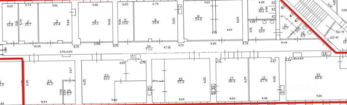 Офис Полтавская, 3 площадью 603 квадратных метров
