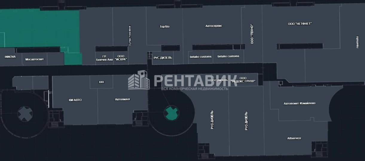 Помещение свободного назначения 1-я Измайловского Зверинца, 8 площадью 915 квадратных метров
