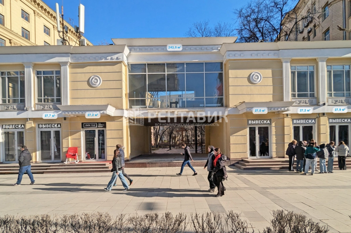 Торговая площадь Большая Садовая, 6с2 площадью 28 квадратных метров