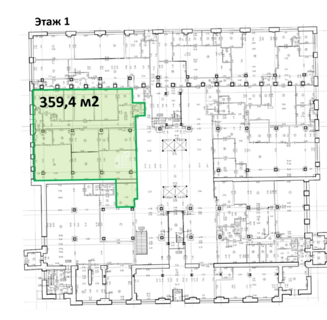 Офис Baker Plaza / Бейкер Плаза площадью 395 квадратных метров