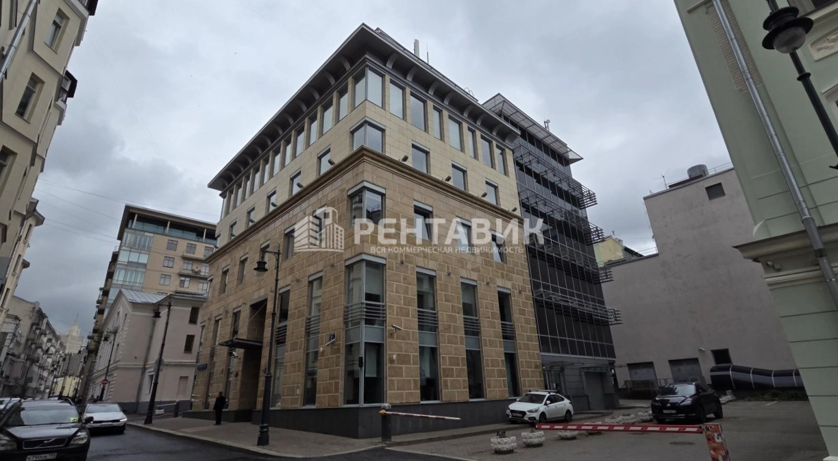 фасад дома, здание по адресу г Москва, Барыковский пер, д 2 