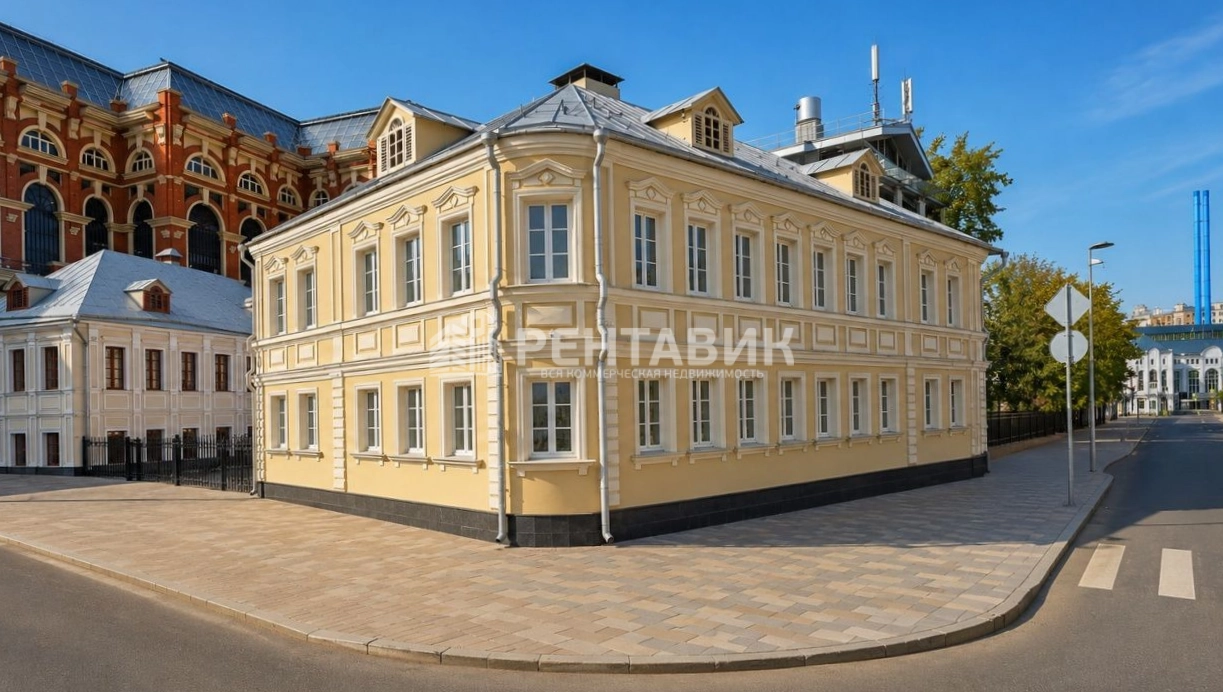 фасад дома, здание по адресу г Москва, 1-й Голутвинский пер, д 2/10 стр 2