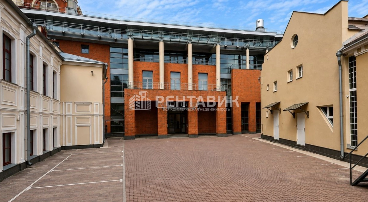 фасад дома, здание по адресу г Москва, 1-й Голутвинский пер, д 2/10 стр 2